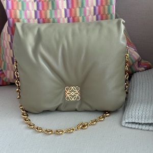 Loewe Puffer Goya Bag in shiny nappa lambskin